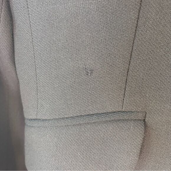 Vintage J. Crew Wool 2 Button Black Blazer Size 4 Made in Japan Jacket - Picture 6 of 8